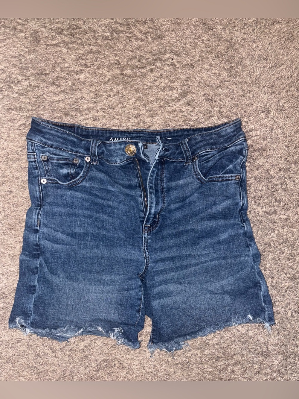 American Eagle Outfitters Indigo Blue Cutoff Denim Shorts